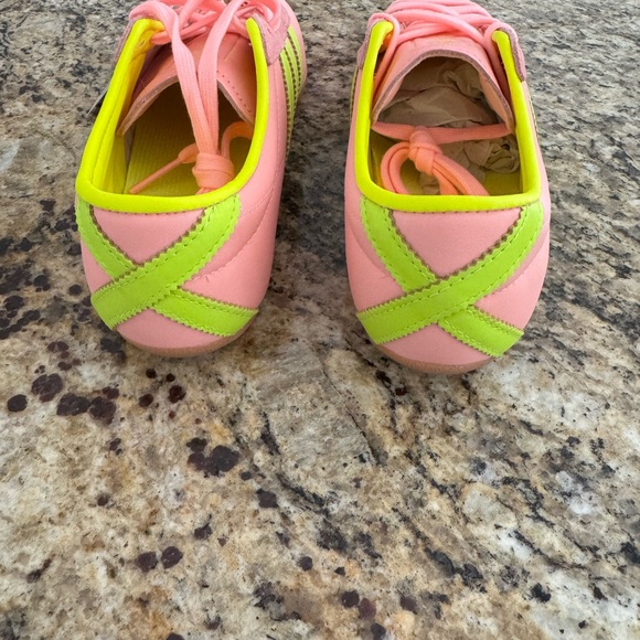 adidas Pink & Neon Yellow and green Women's Sneakers - Picture 3 of 6